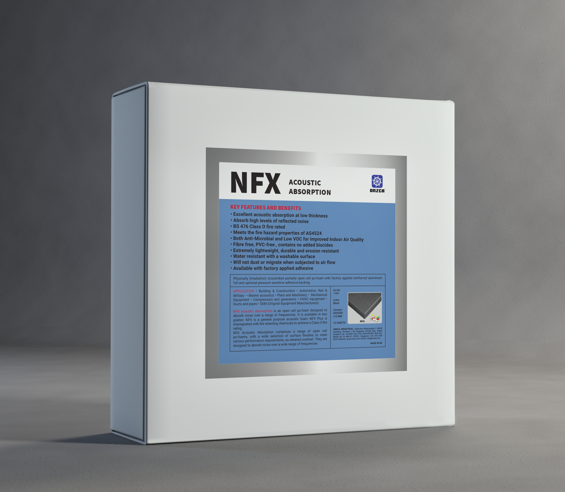 Tiêu âm chống ồn cho xe ô tô NFX