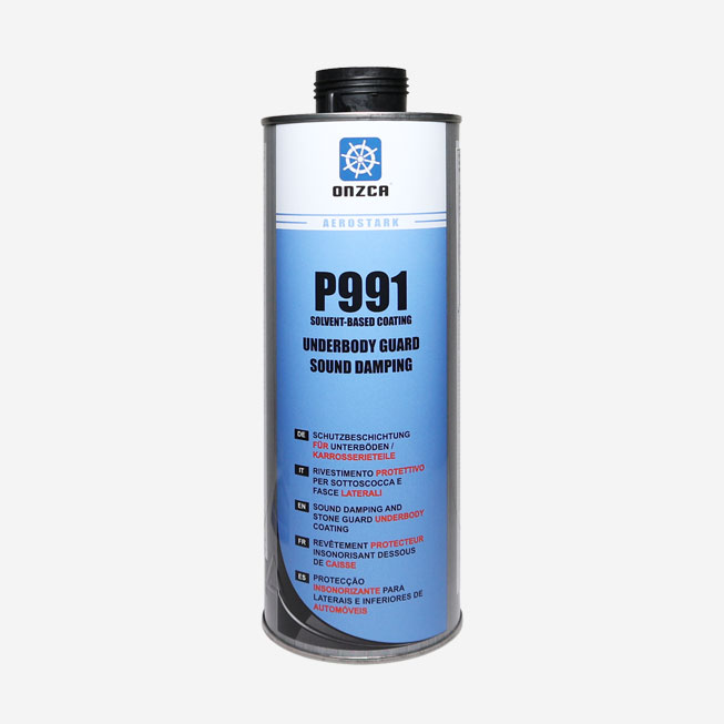 Thông số kỹ thuật của sản phẩm phủ gầm gốc dầu P991